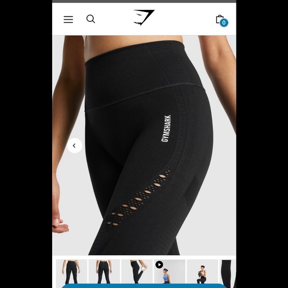 Energy Seamless Leggings - Picture 2 of 7